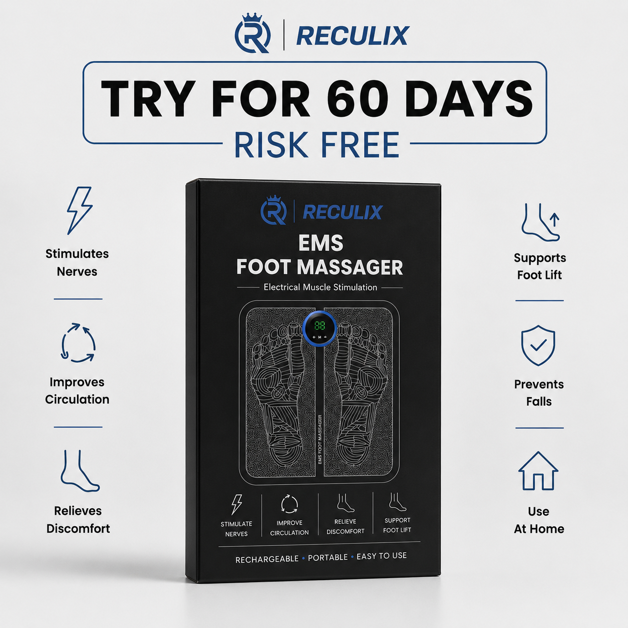 Reculix EMS – Restoring mobility and blood circulation at home