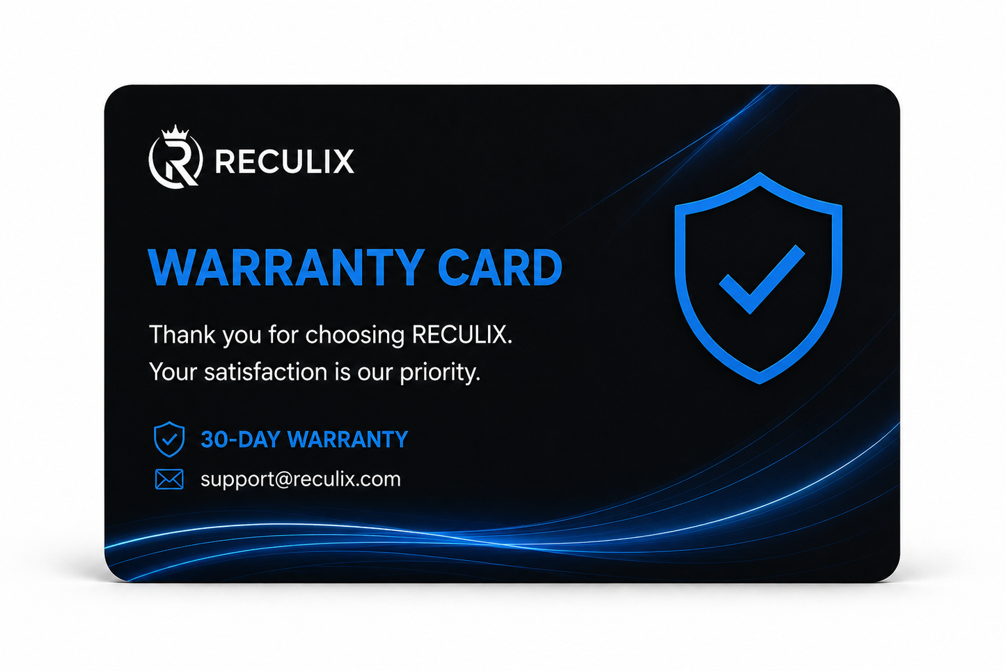 🎁 VIP Warranty Card