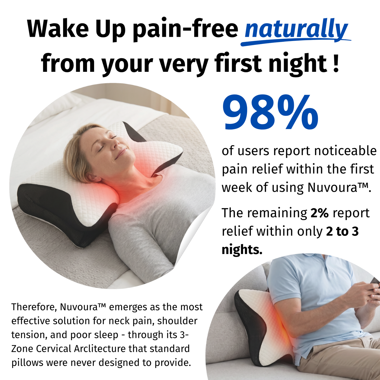 Reculix Premium Relief Pillow