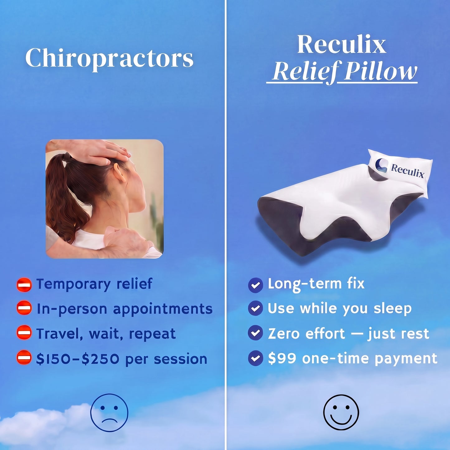 Reculix Premium Relief Pillow